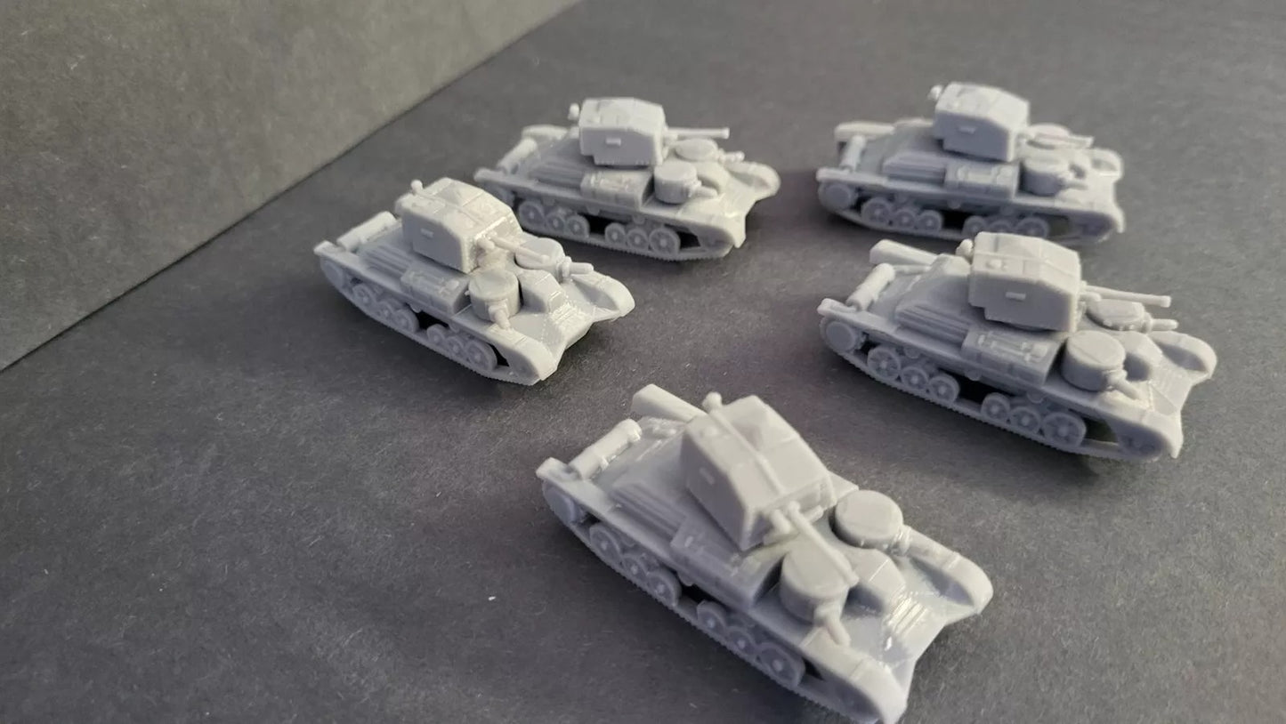 Cruiser A9 Tank Platoon