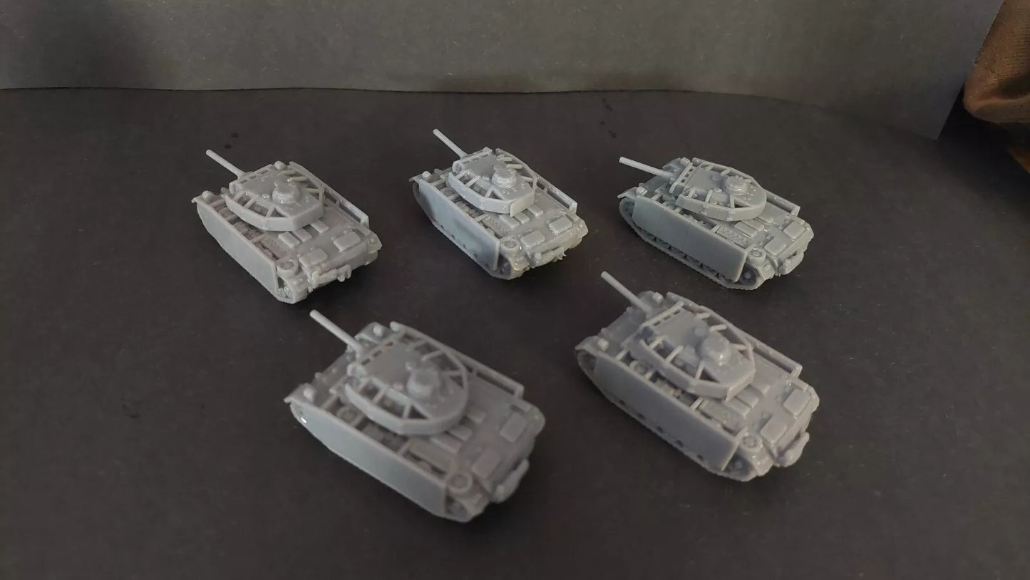 Panzer III M Tank Platoon
