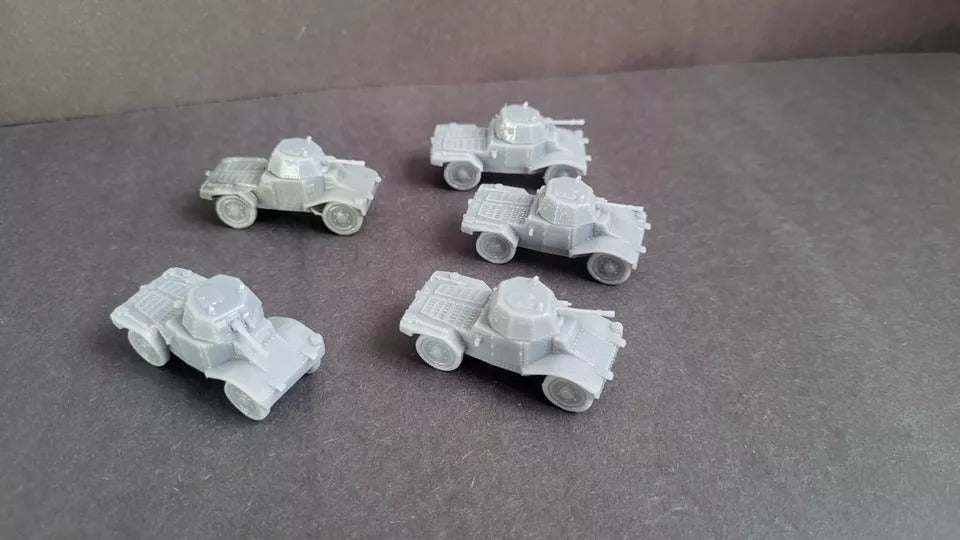 Panhard Armored Car Platoon
