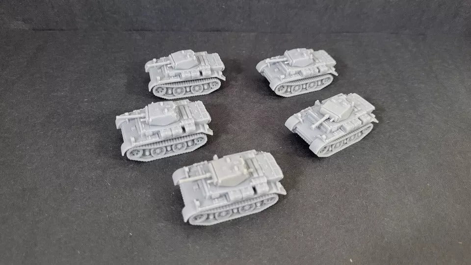 Panzer II (Luch) Tank Platoon