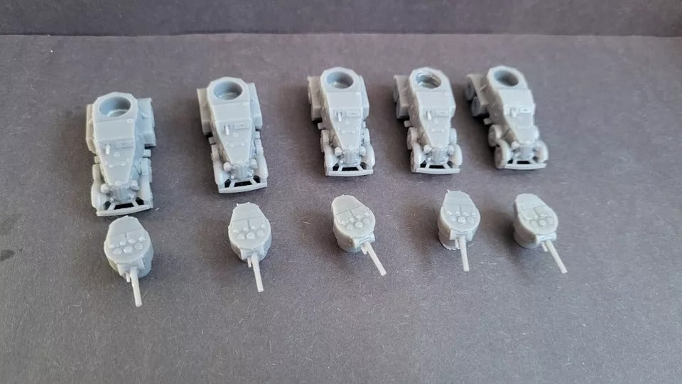 Ba-10 Armored Car Platoon