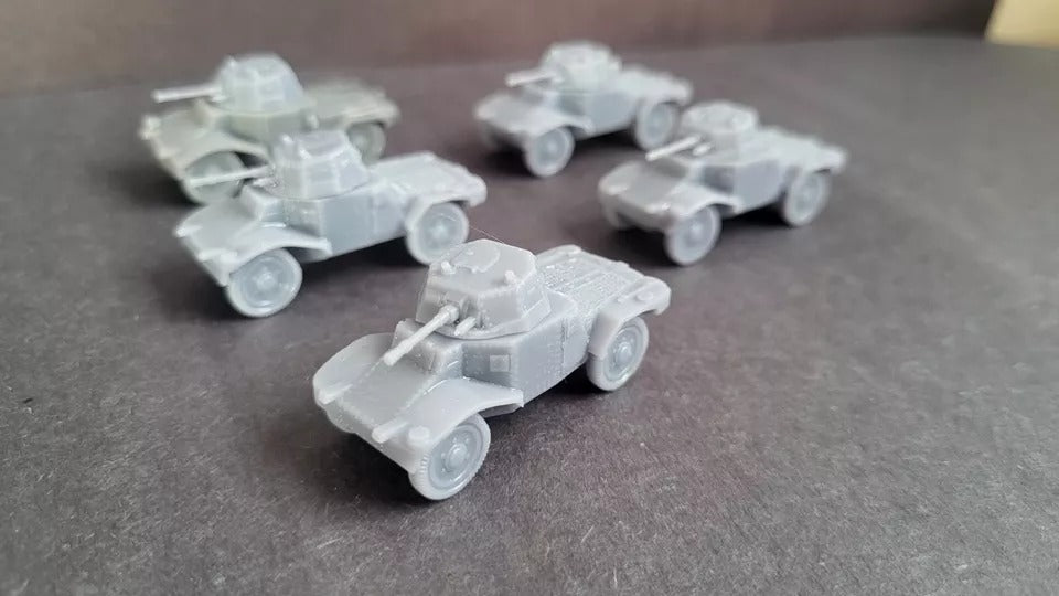 Panhard Armored Car Platoon