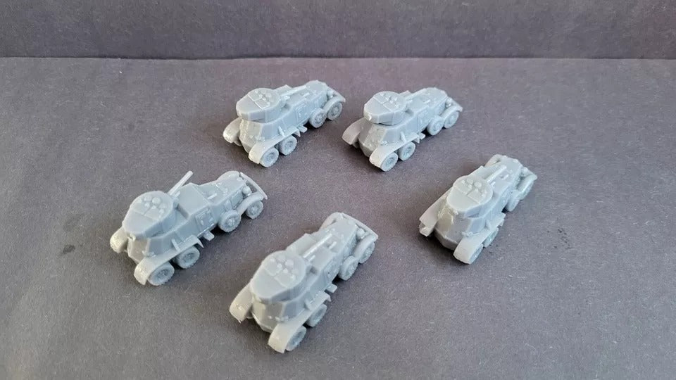 Ba-10 Armored Car Platoon