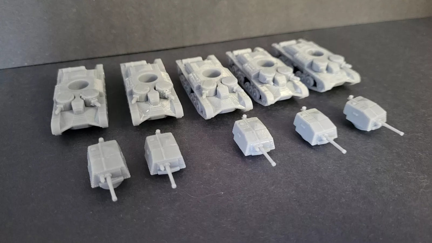 Cruiser A9 Tank Platoon