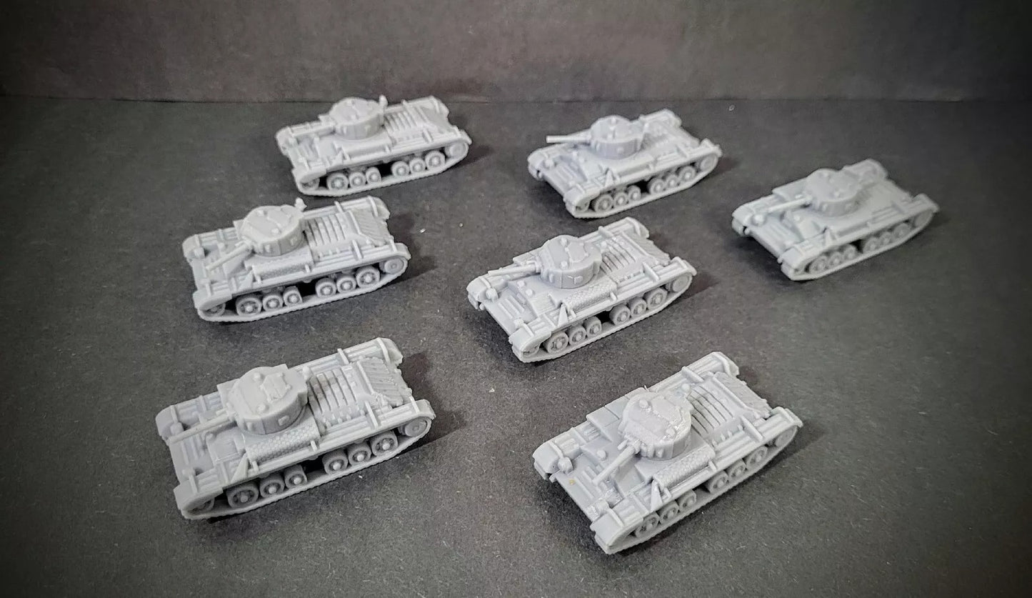 Valentine Tank Platoon