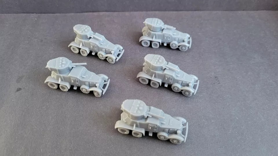 Ba-10 Armored Car Platoon