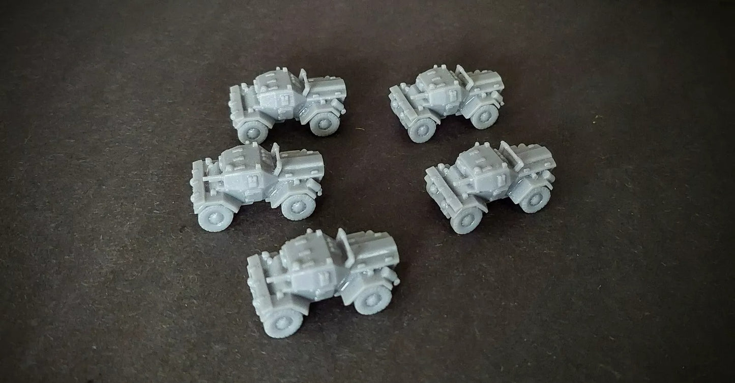 Dingo Armored Car Platoon