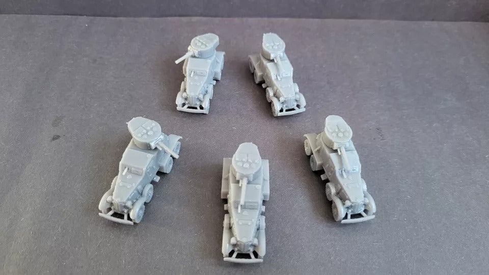 Ba-10 Armored Car Platoon
