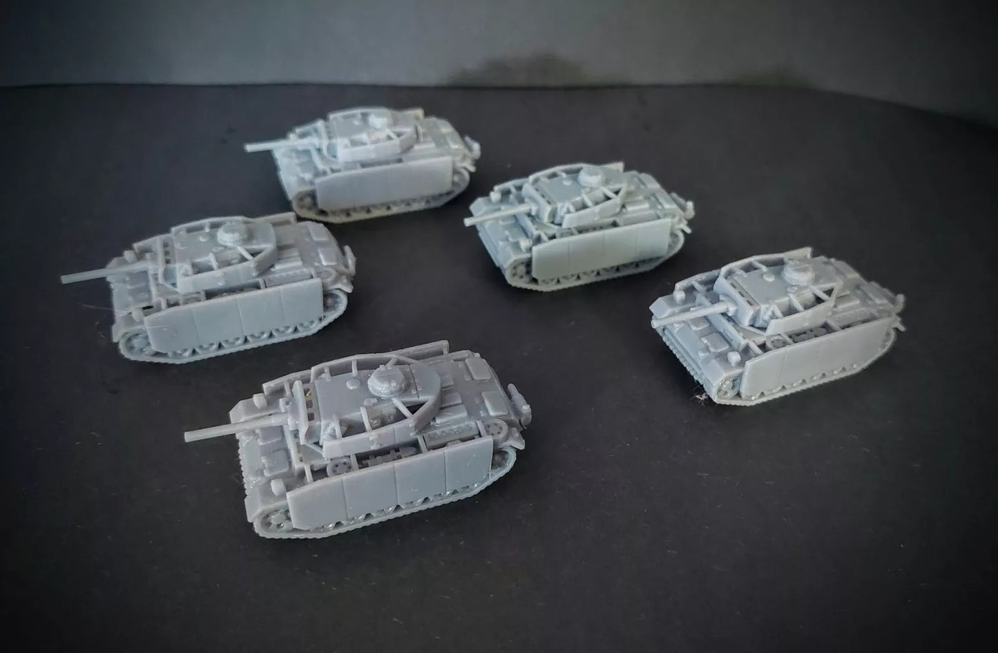 Panzer III M Tank Platoon