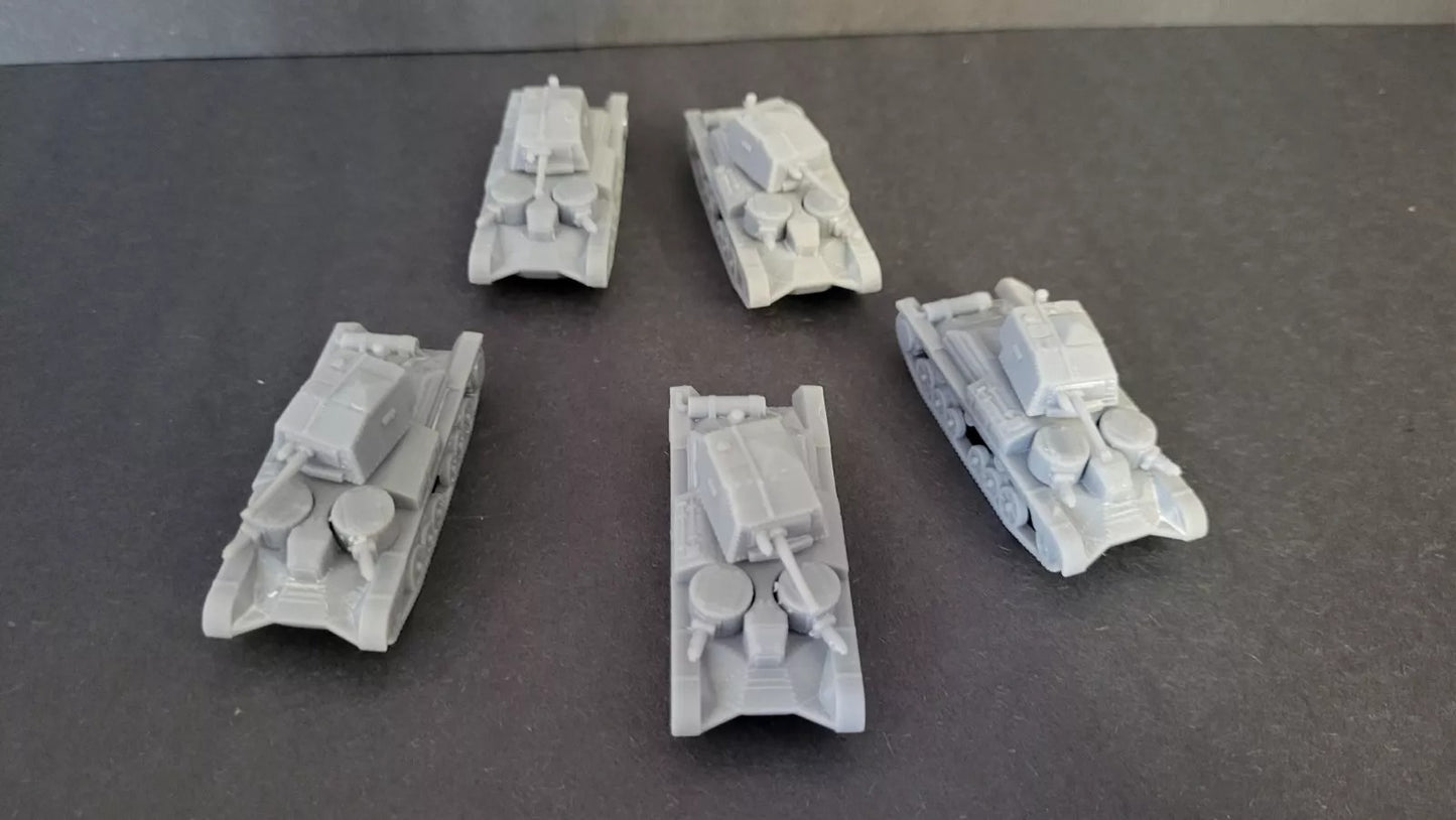 Cruiser A9 Tank Platoon