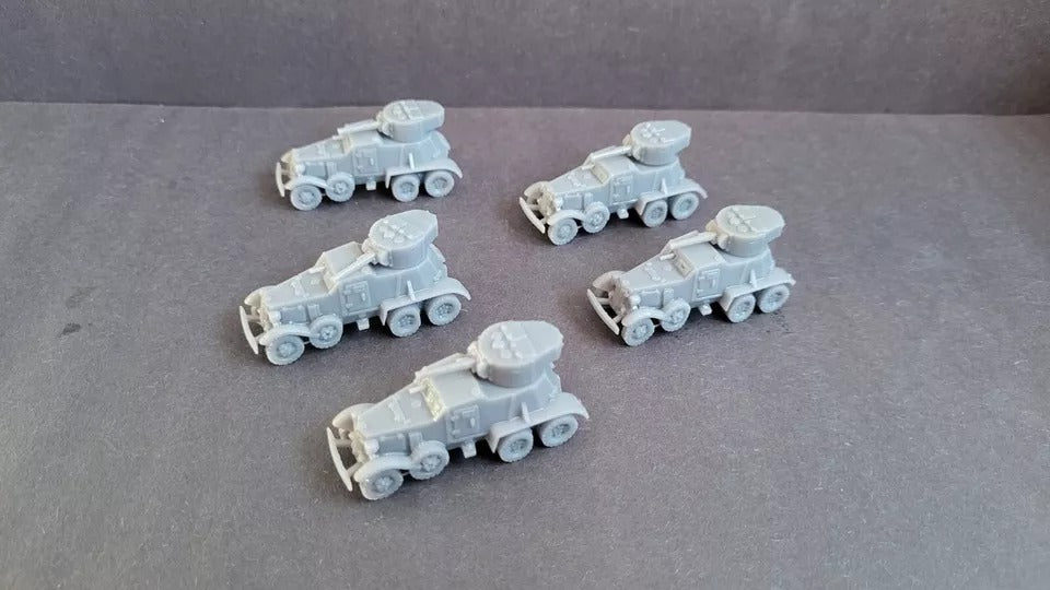 Ba-10 Armored Car Platoon