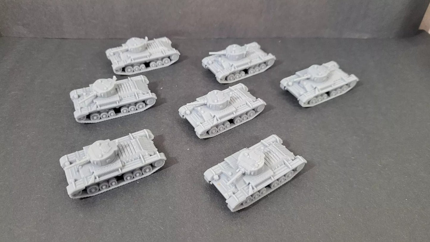 Valentine Tank Platoon