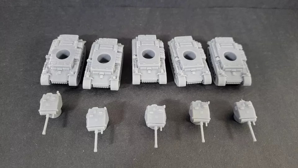 Panzer II (Luch) Tank Platoon