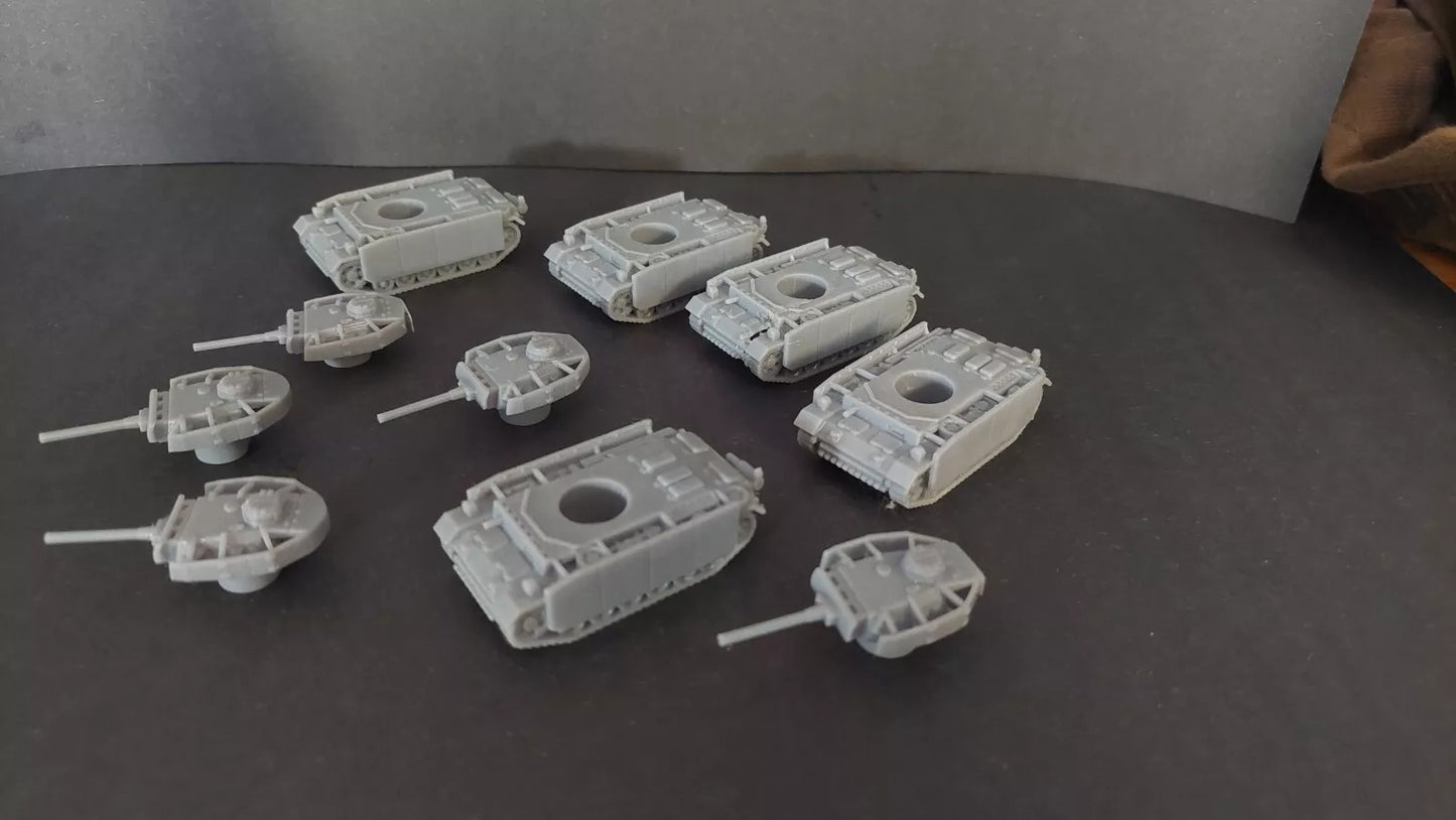 Panzer III M Tank Platoon