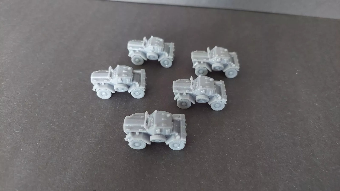 Dingo Armored Car Platoon