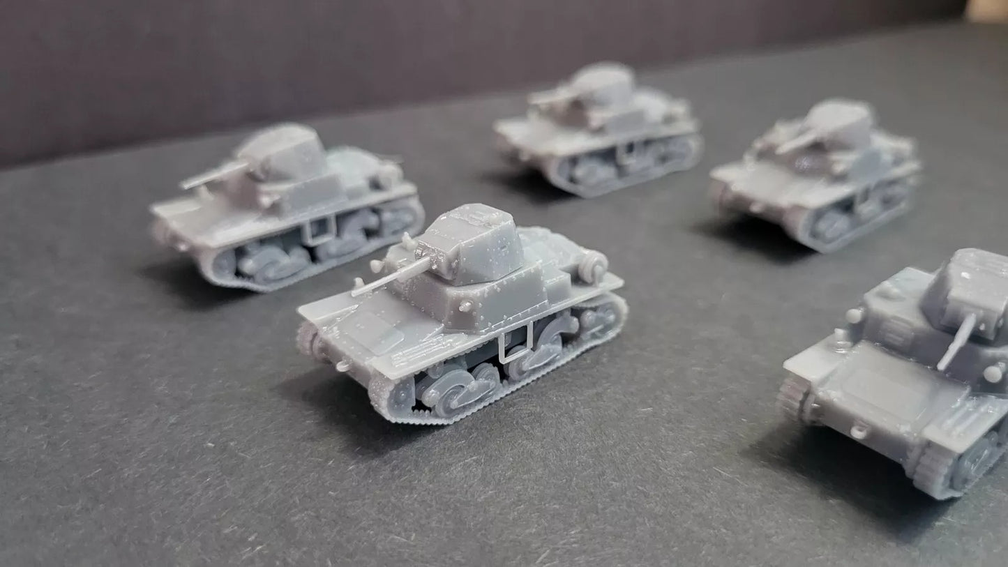 L6/40 Light Tank Platoon
