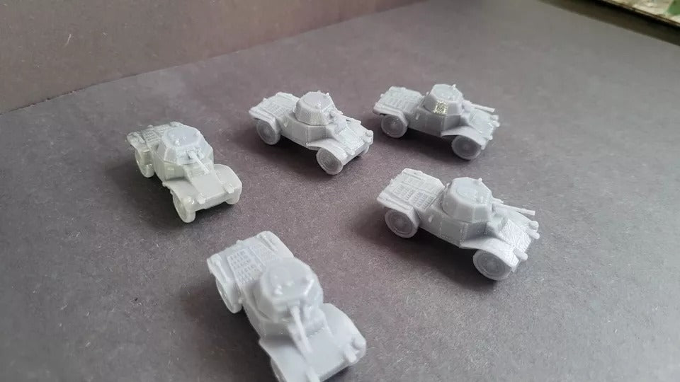 Panhard Armored Car Platoon