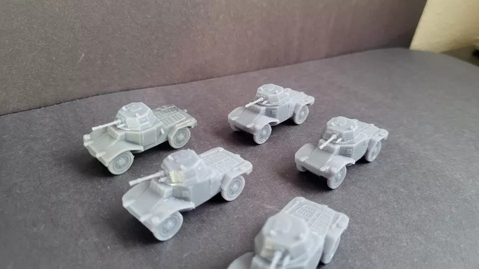 Panhard Armored Car Platoon