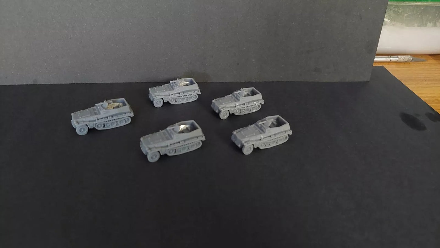 Sdkfz 250 Halftrack Platoon