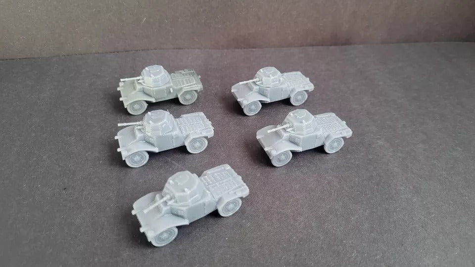 Panhard Armored Car Platoon