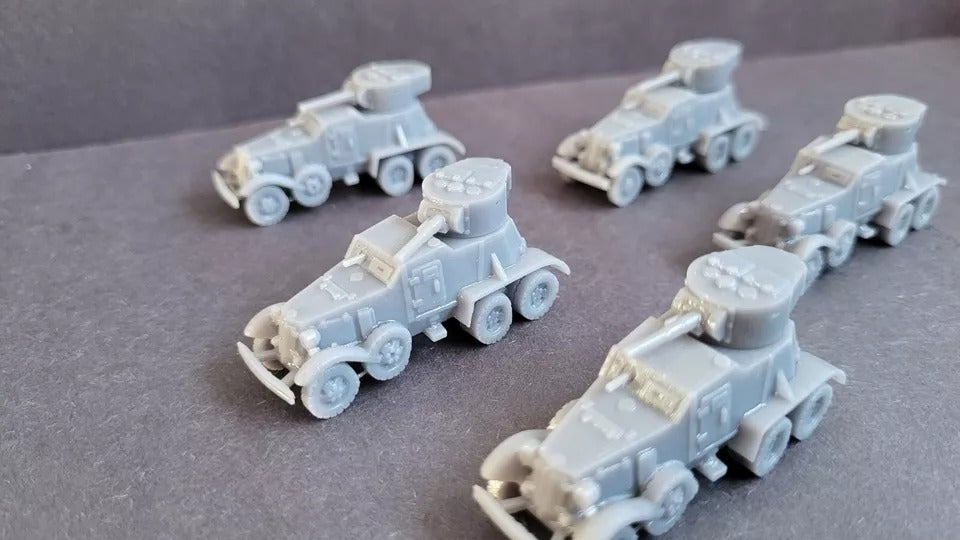 Ba-10 Armored Car Platoon