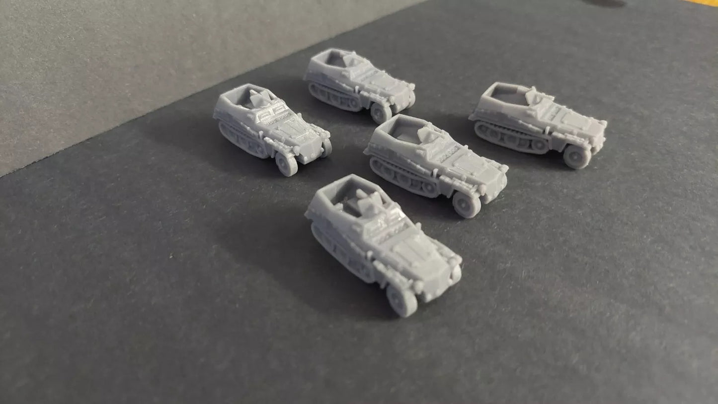 Sdkfz 250 Halftrack Platoon