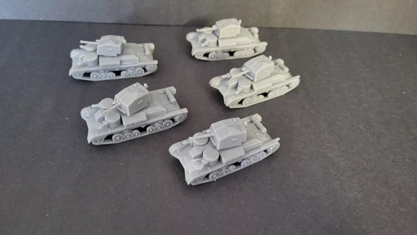 Cruiser A9 Tank Platoon