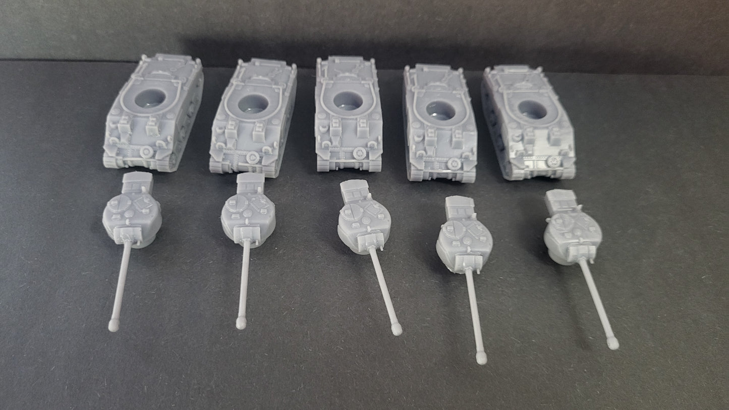 Sherman Firefly tank Platoon