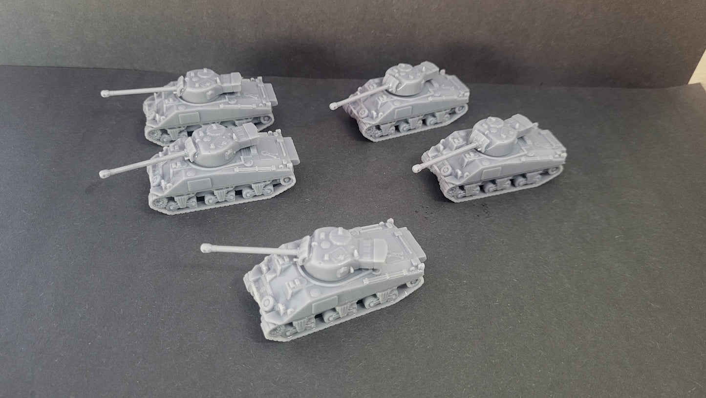 Sherman Firefly tank Platoon
