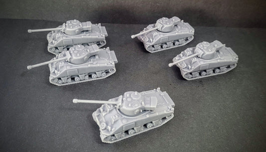 Sherman Firefly tank Platoon