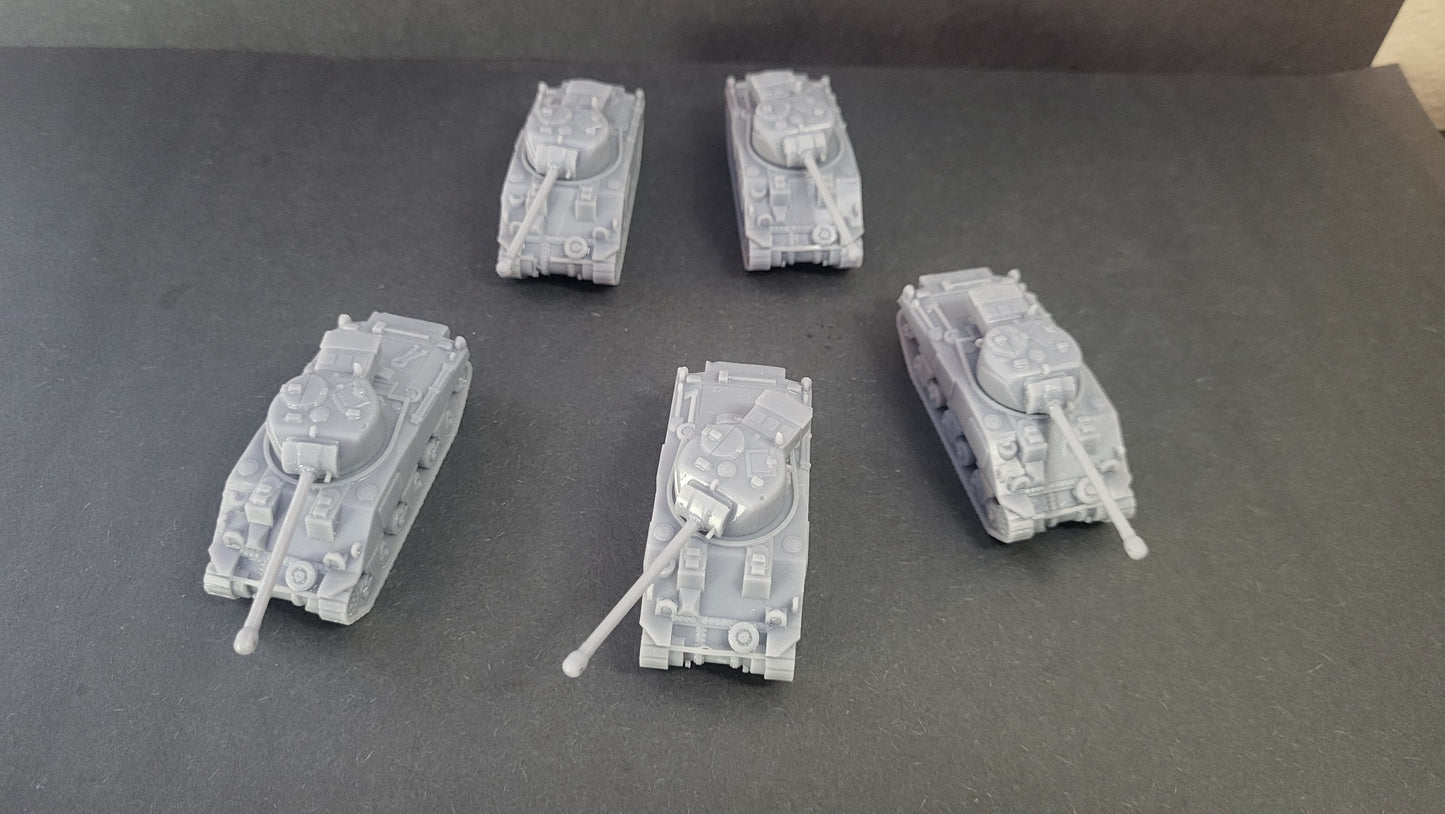Sherman Firefly tank Platoon