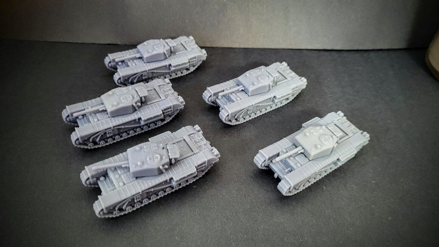 Churchill heavy Tank Platoon