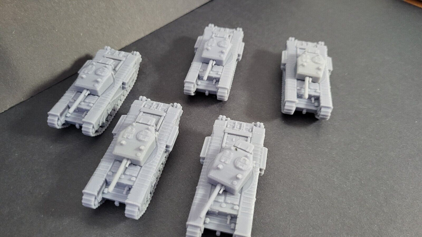 Churchill heavy Tank Platoon