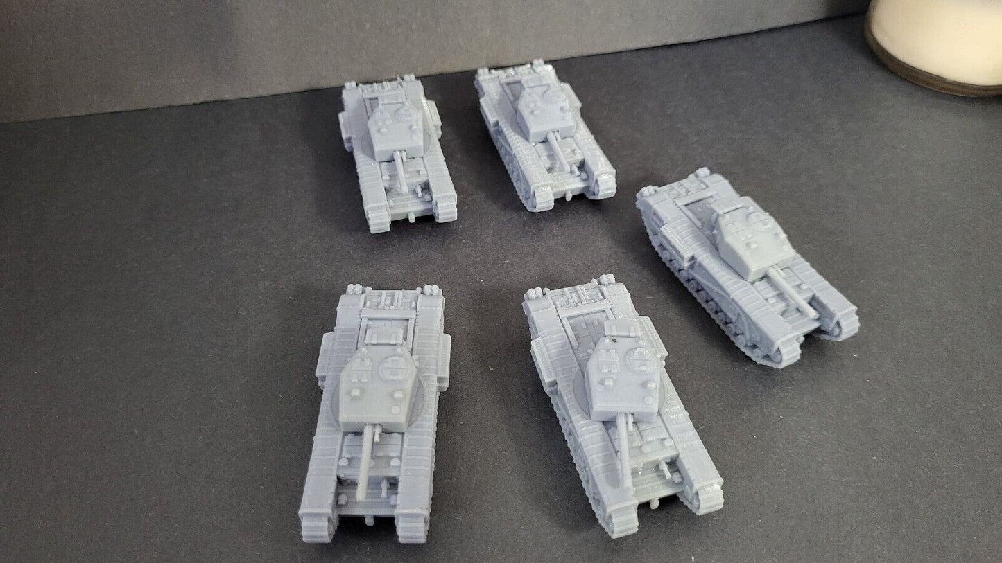 Churchill heavy Tank Platoon