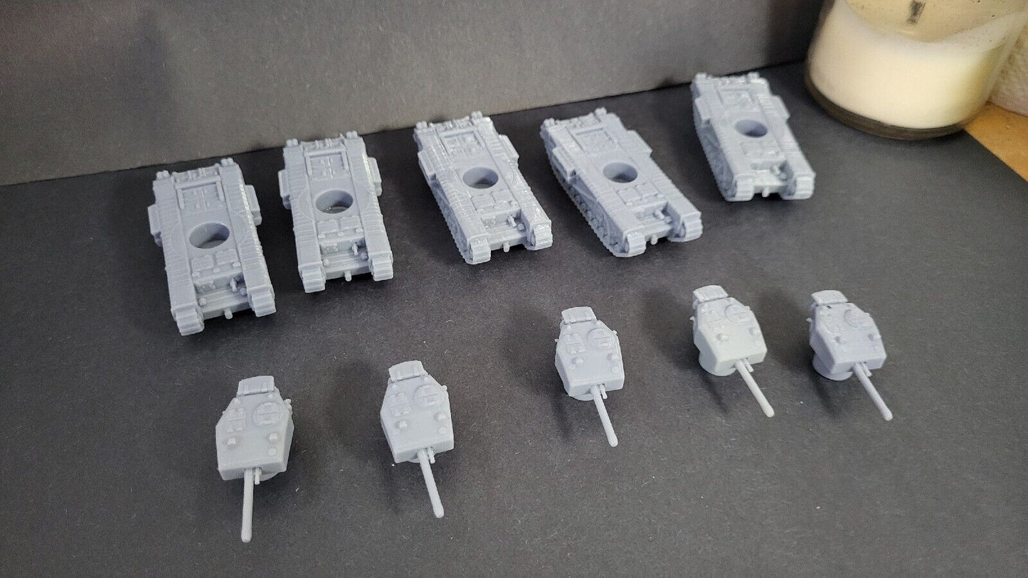 Churchill heavy Tank Platoon