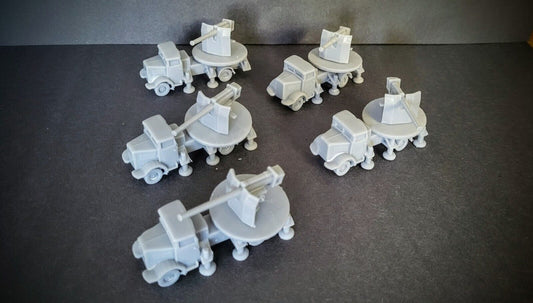 90mm Lancia Gun Truck Platoon