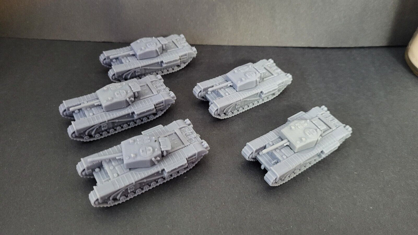 Churchill heavy Tank Platoon