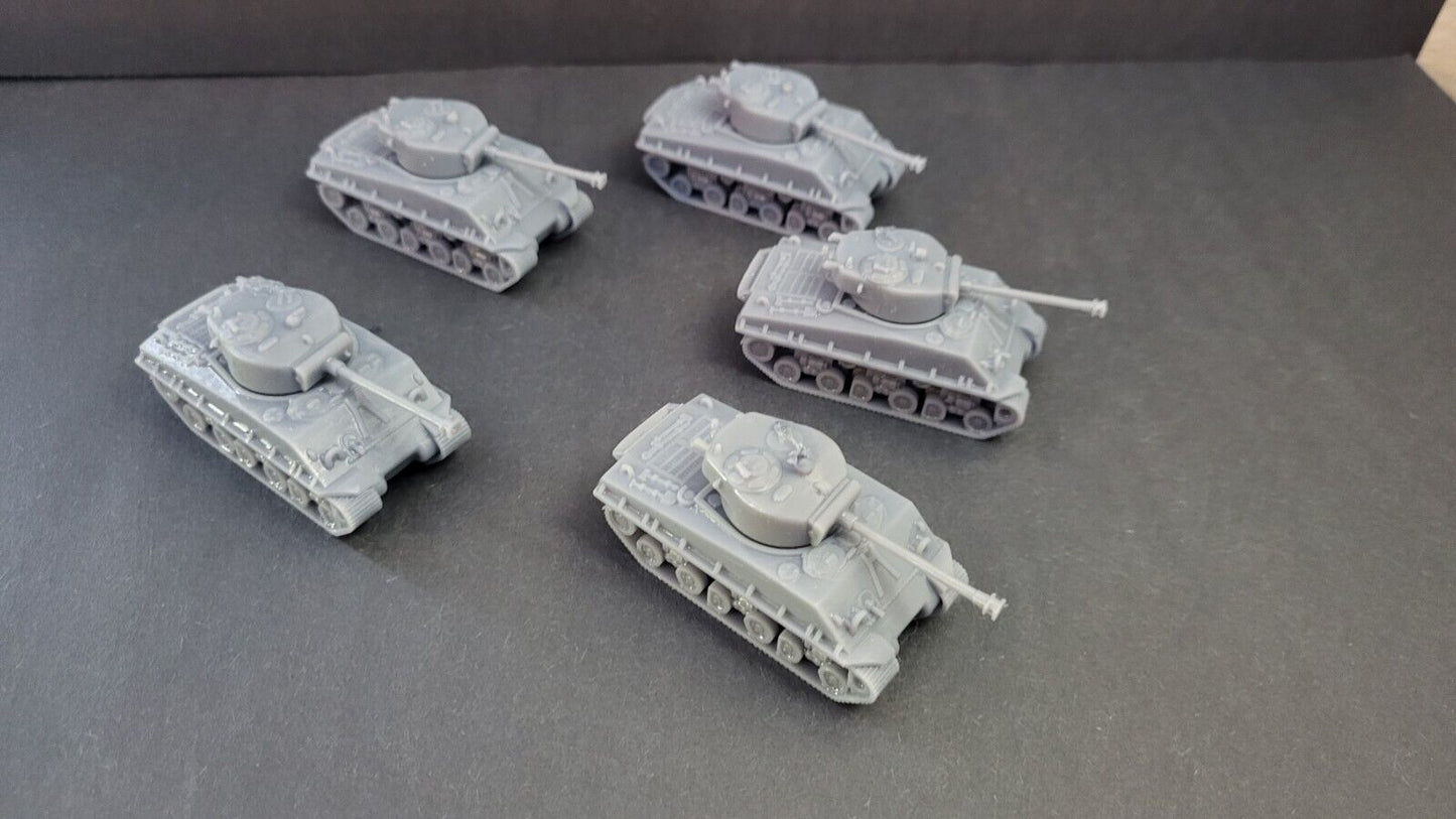 M4A3E2 "Easy Eight" Sherman Tank Platoon