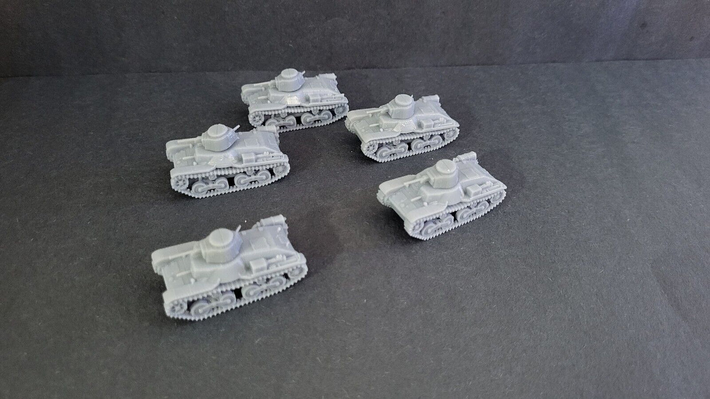 Type 95 HA-GO Tank Platoon