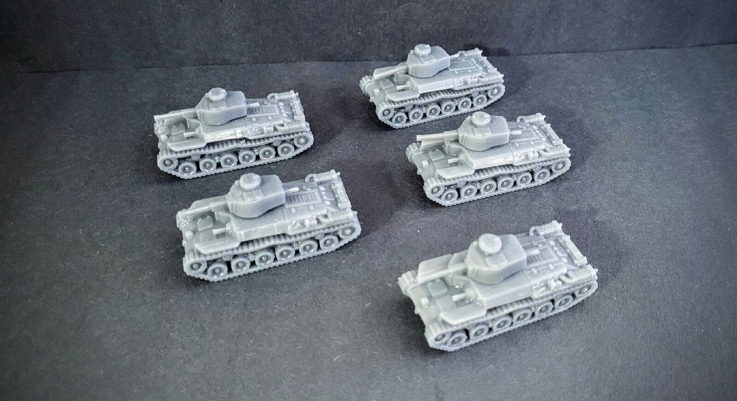 Type 97 Shinhoto Chi-Ha tank Platoon