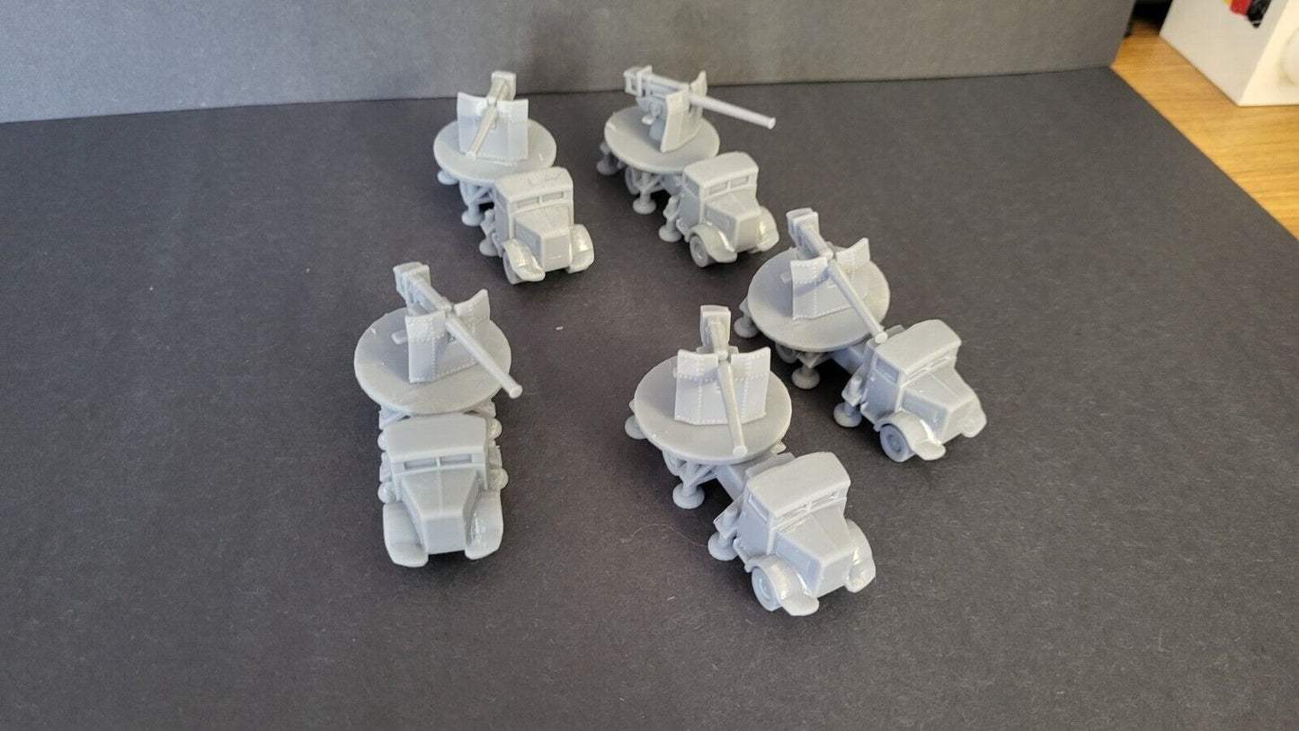 90mm Lancia Gun Truck Platoon