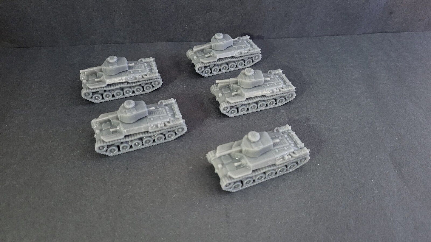 Type 97 Shinhoto Chi-Ha tank Platoon