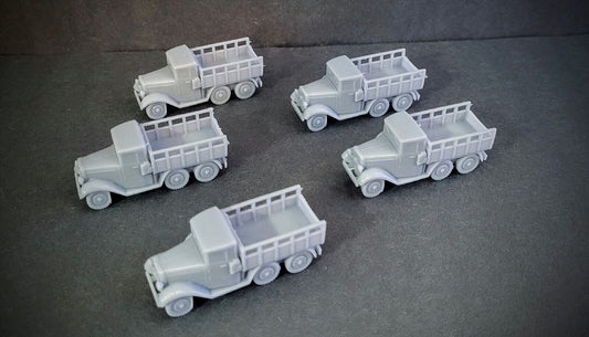 Izuzu Transport Truck Platoon