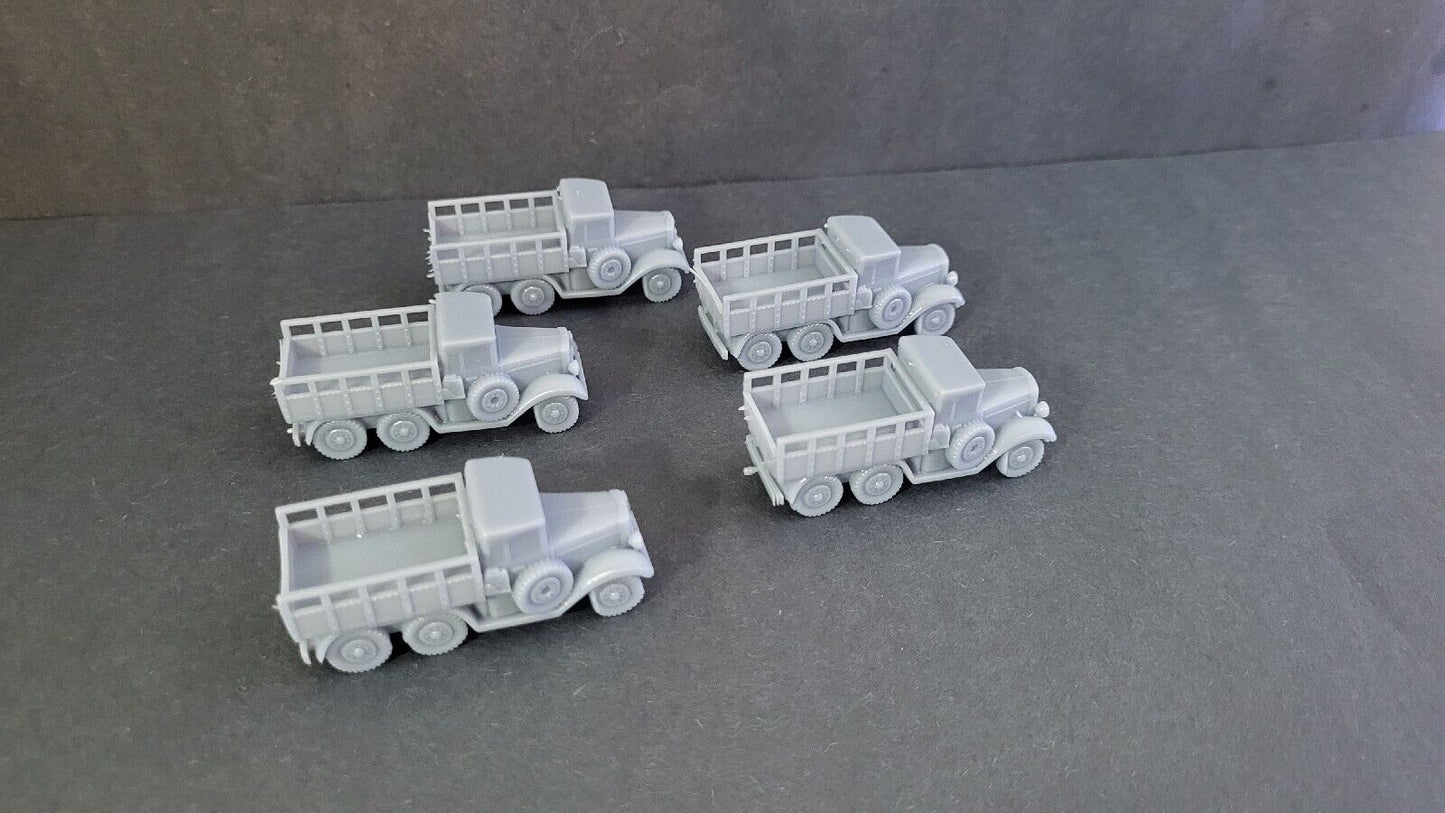 Izuzu Transport Truck Platoon