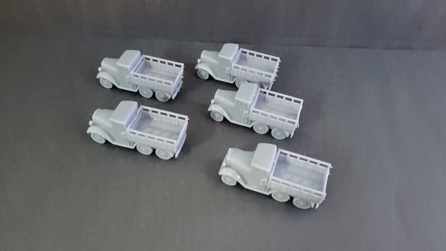 Izuzu Transport Truck Platoon