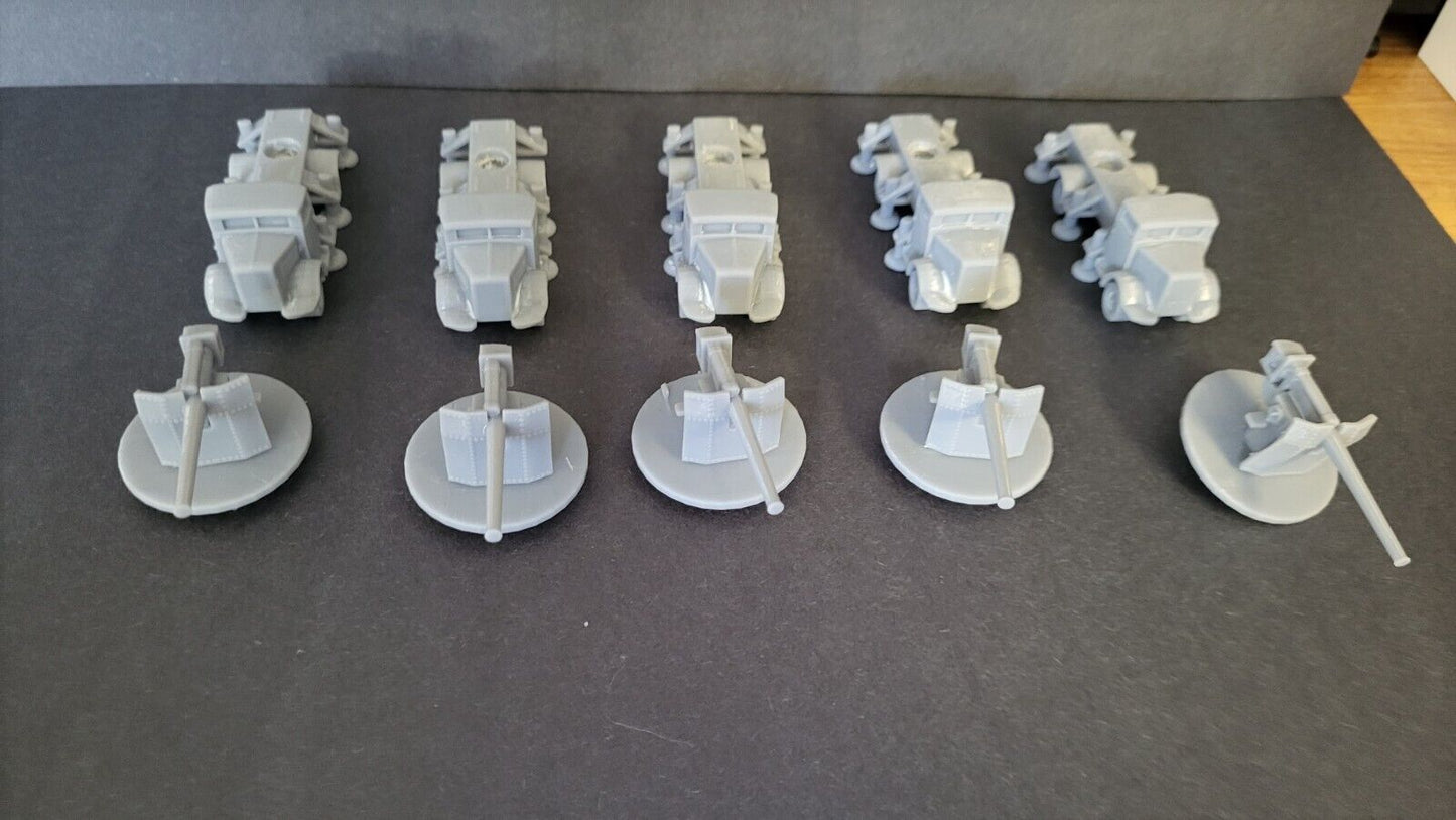 90mm Lancia Gun Truck Platoon