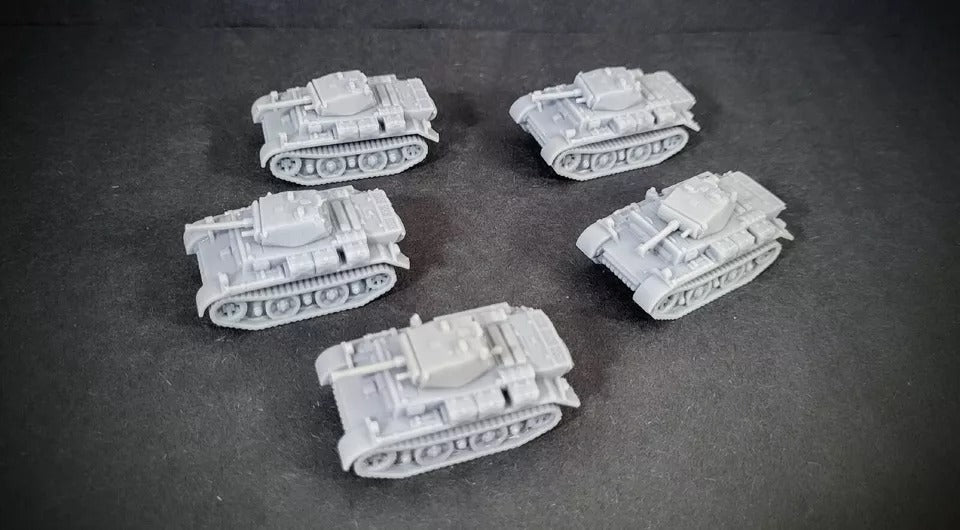 Panzer II (Luch) Tank Platoon