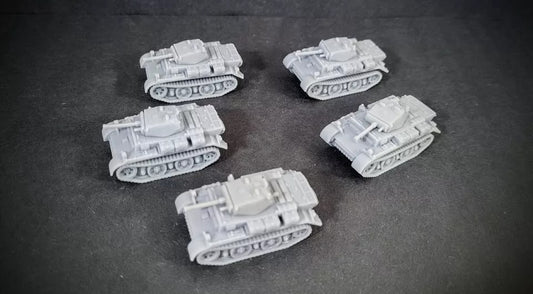Panzer II (Luch) Tank Platoon