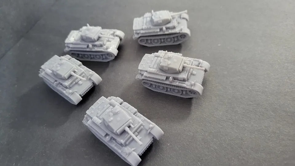 Panzer II (Luch) Tank Platoon