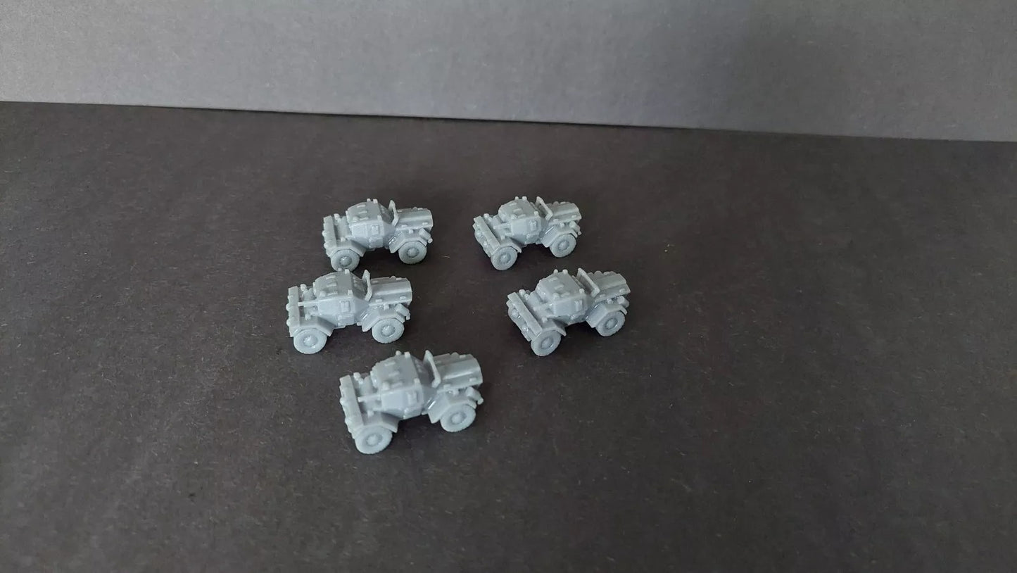 Dingo Armored Car Platoon